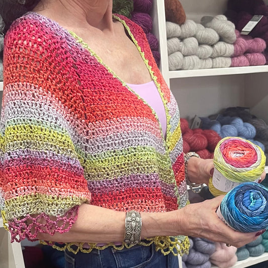 Breezy Crochet Capelet