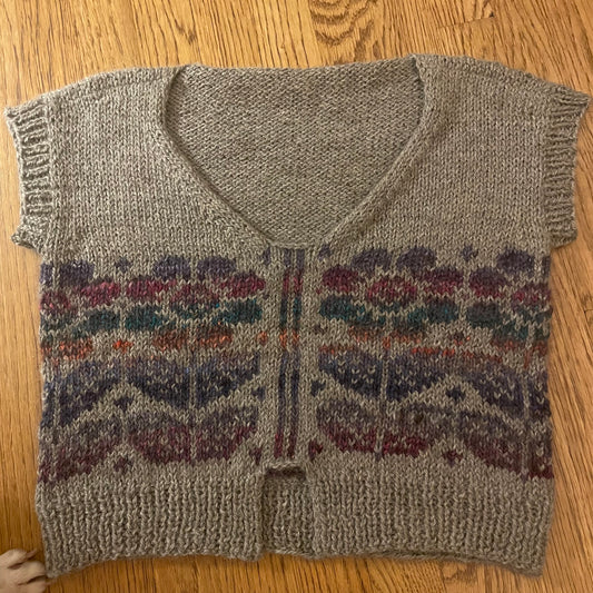 Nordic Bloom KAL and Steeking Session