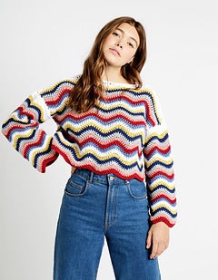 Retro Granny Pullover