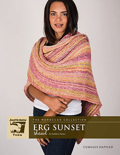 Erg Sunrise Shawl by Kathleen Dames