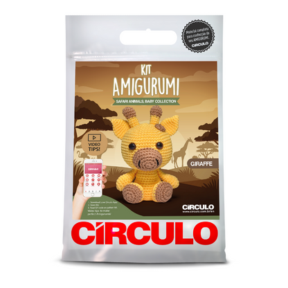 Amigurumi Safari Animal Kits from Circulo