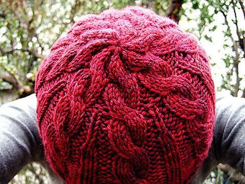 Lucky 7 Cabled Hat