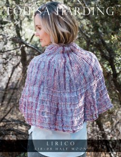 Louisa Harding Half Moon Shawl -  in Lirica